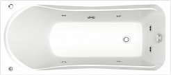 Bas Акриловая ванна Мальта 170x75 с гидромассажем – фотография-1